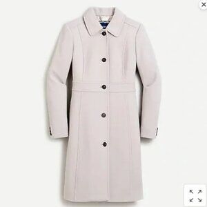 J.Crew Lady Day Coat in Italian double-cloth Wool Nantucket Fog (Gray) Size 0